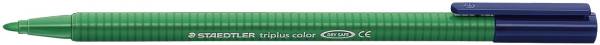 STAEDTLER Faserschreiber Triplus grün 323-5