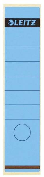 LEITZ Rückenschild breit lang blau 1640-00-35 SK 10ST