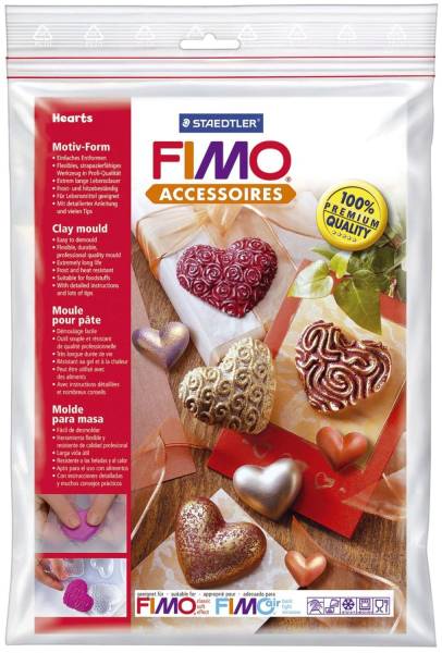 STAEDTLER Gießform Fimo Herzen 874226