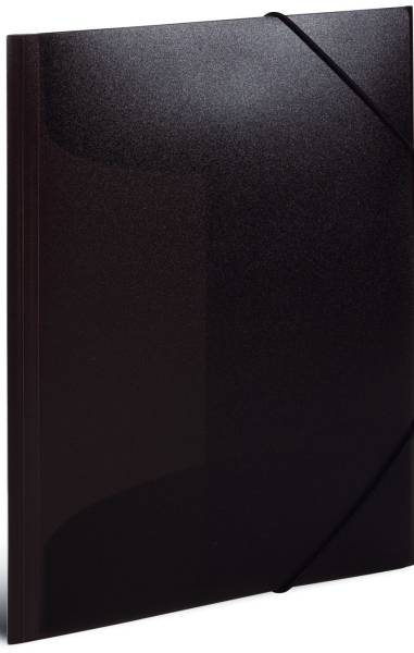 HERMA Gummizugmappe A3 PP transl. 19513 schwarz