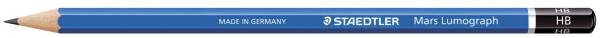 Bleistift Mars Lumograph HB, blau®