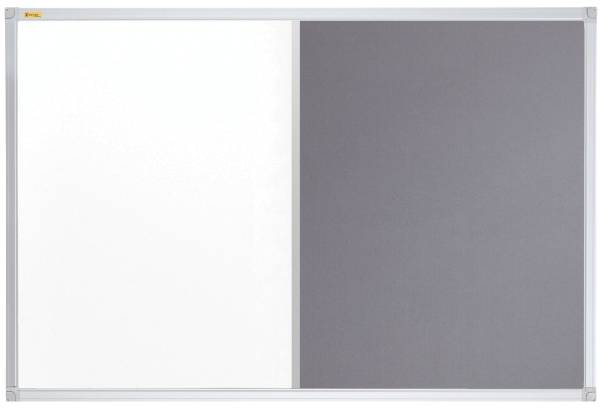FRANKEN Kombitafel 120x90cm grau/grau CB300312 X-tra!Line