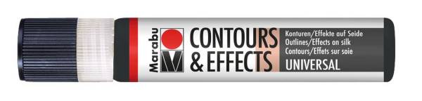 Contours & Effects Schwarz 073, 25 ml