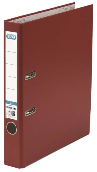 Ordner smart Pro (PP Papier) A4, 50 mm, bordeaux