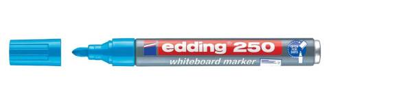 250 Boardmarker nachfüllbar, 1,5 3 mm, hellblau