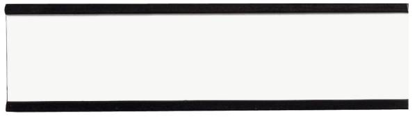 Magnetschild mit C Profil 50 x 10 mm, 20 Stück, braun