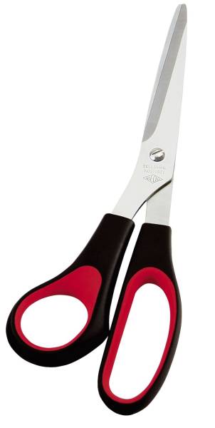 WEDO Schere Edelstahl Soft links schwarz 97681 21cm