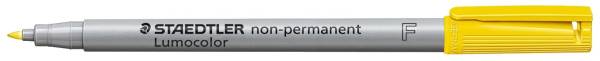 Feinschreiber Lumocolor Universalstift non permanent, F, gelb,®