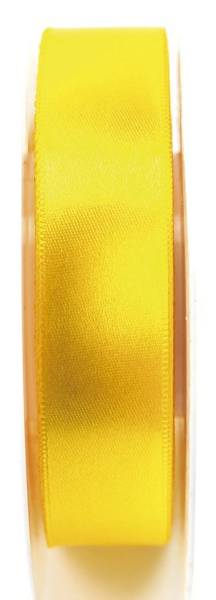 GOLDINA Doppelsatinband 25mmx25m gelb 8172025100025
