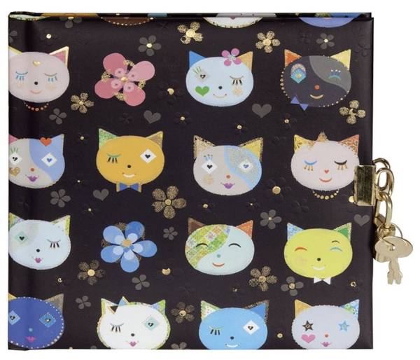 Tagebuch Cats black