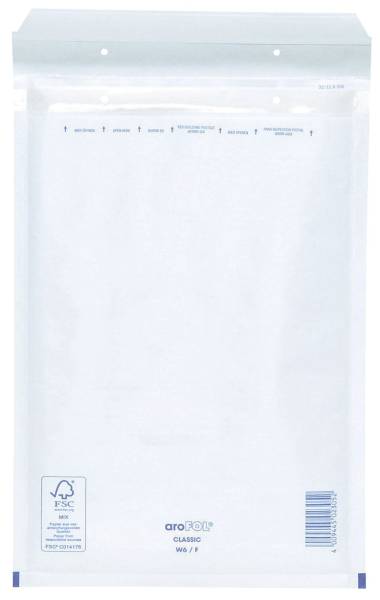 Luftpolstertaschen Nr 6, 220x340 mm, weiß, 100 Stück