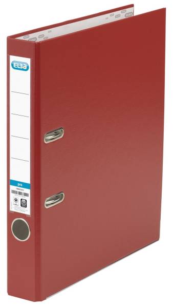 Ordner smart Pro (PP Papier) A4, 50 mm, rot