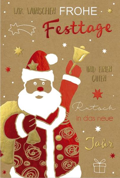 Weihnachtskarte 2375 Bild