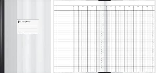 COSWIG Spaltenbuch A4 96BL16SP 86-1195603