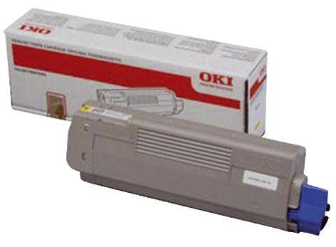 OKI Lasertoner yellow 44315305