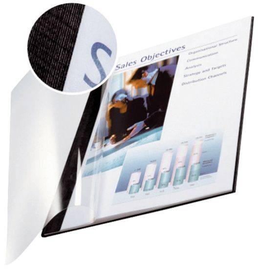 LEITZ Buchbindemappe A4 schwarz 7399-00-95 10St