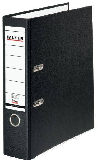 FALKEN Ordner S80 8cm schwarz 9984089 PP-Color