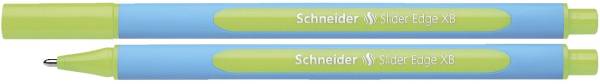 Kugelschreiber Slider Edge Kappenmodell, XB, hellgrün