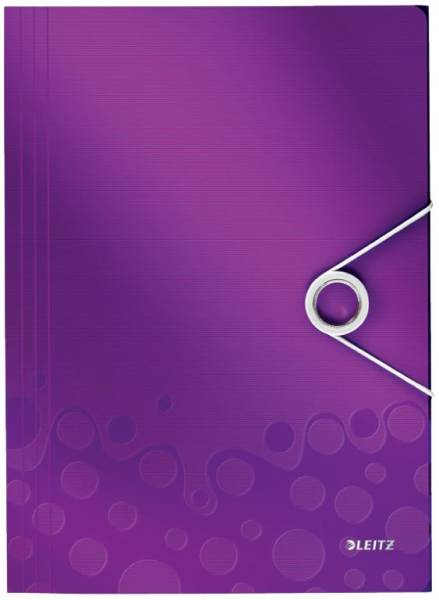 4599 Eckspannermappe WOW A4, PP, violett