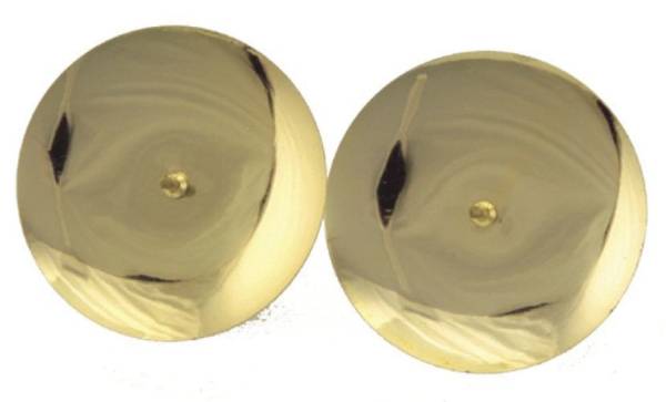 Adventskerzenhalter 5 cm Schale mit Dorn, 4 Stück, gold
