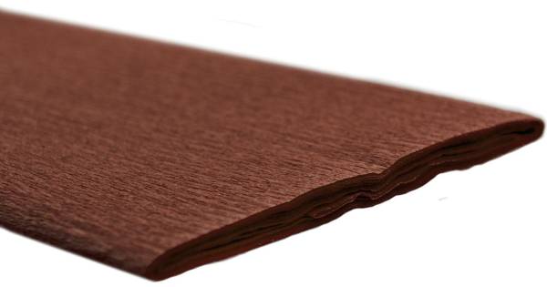 Krepppapier 50 x 250 cm kastanie