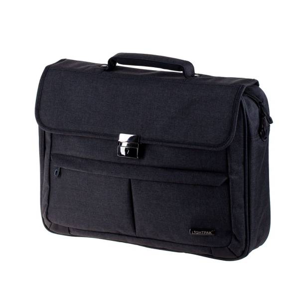 LIGHTPAK Aktentasche Motion anthrazit 46145 43x34x12cm