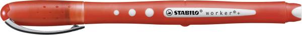 STABILO Tintenroller Worker rot 2019/40 0,5mm