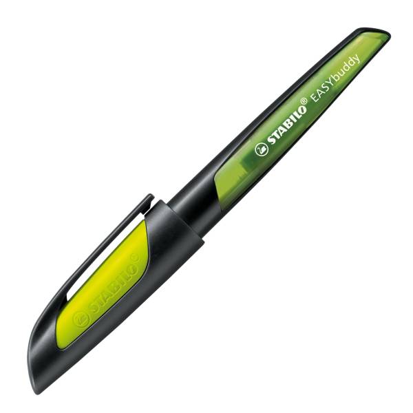 STABILO Füller Patrone L EASYbuddy schw./limette 5033/1-41