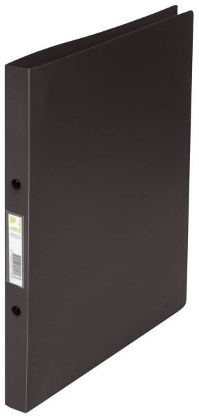 Q-CONNECT Schulordner A4 schwarz KF02915 2 Ring 16mm