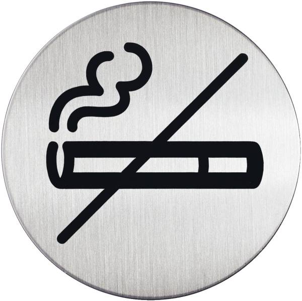 DURABLE Hinweisschild Raucher nein 4911 23 D83mm