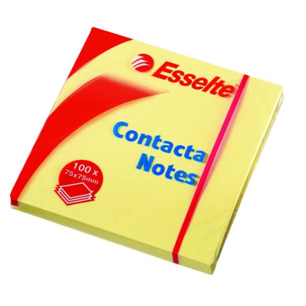 ESSELTE Haftnotizblock 100Bl gelb 83003 100Bl Unbedr