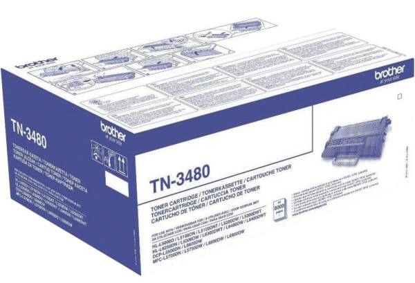 BROTHER Lasertoner schwarz TN3480