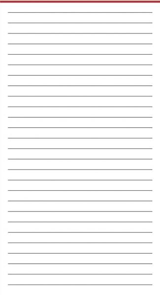 BSB Ersatzeinlage A7 Notizen liniert 02-0073 50 Blatt