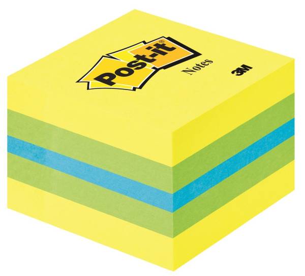 Haftnotiz Würfel Mini 51 x 51 mm, limone