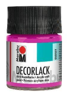 Decorlack Acryl, Magenta 014, 50 ml