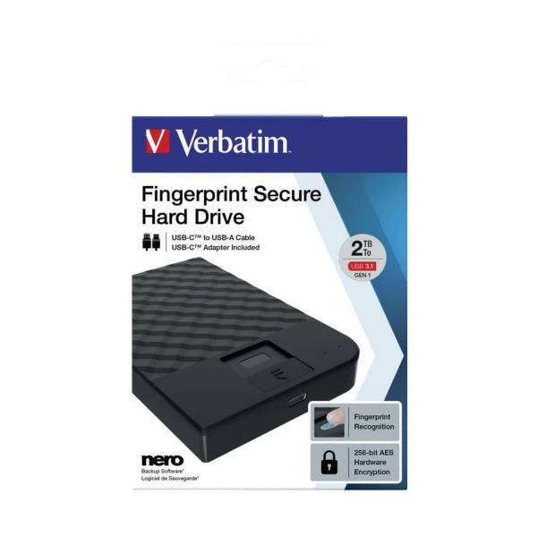 VERBATIM Festplatte extern 2TB schwarz 53651