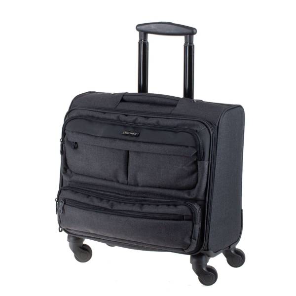 LIGHTPAK Business Trolley Laptop Ronney anthrazit 46144 Overnight 44,5x44x24,5cm