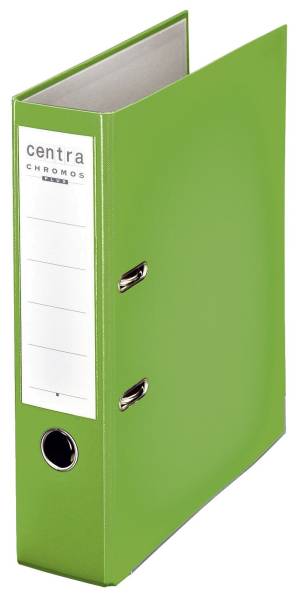 CENTRA Ordner Plastik A4 8cm apfelgrün 230146