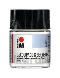 MARABU Serviettentechniklack & Kleber 1140 05 844 glänz. 50ml