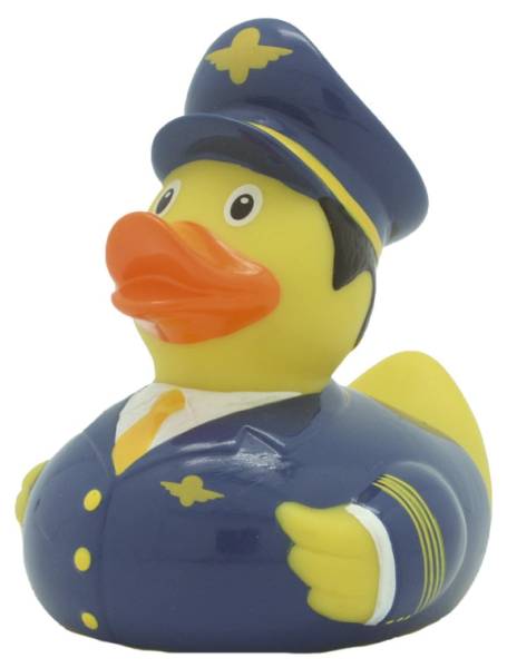 LILALU Badeente Pilot 2044 8.5cm