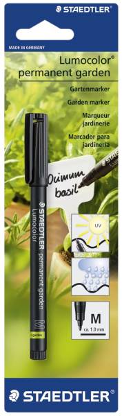 Gartenmarker Lumocolor wf schw