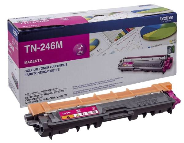 BROTHER Lasertoner magenta TN246M