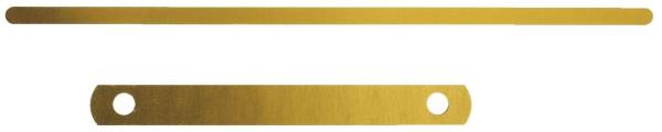 LEITZ Deckschienen 9.7cm Metall gold 1714-00-00