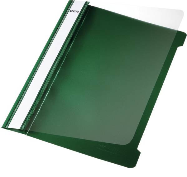 4197 Hefter Standard, A5, langes Beschriftungsfeld, PVC, grün
