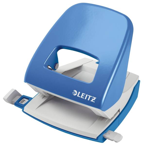 5008 Bürolocher NeXXt, Metall, 30 Blatt, hellblau