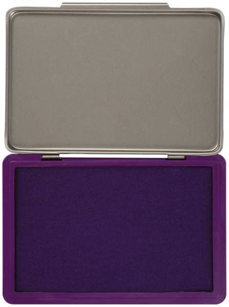 Q-CONNECT Stempelkissen Gr. 2 violett KF25213 7x11cm