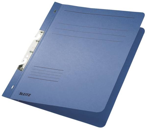 3746 Schlitzhefter, 1 1 Vorderdeckel, A4, kfm Heftung, Manilakarton 250 g qm, blau
