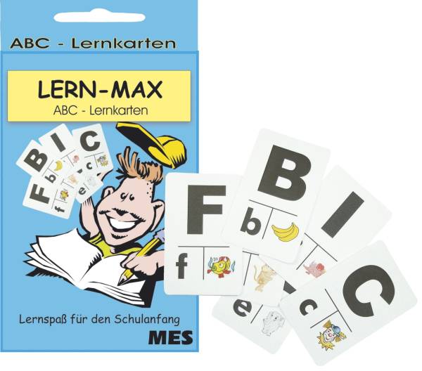 Lernfix Abc Lernkarten 26 Stück in Schachtel