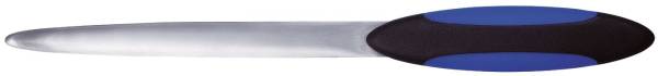 Brieföffner Soft Metall, gerade 23 cm, blau schwarz