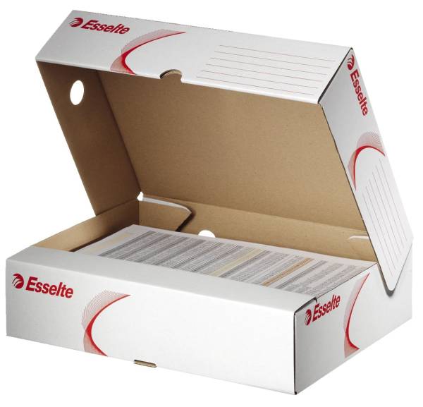 ESSELTE Archivbox weiß 128004